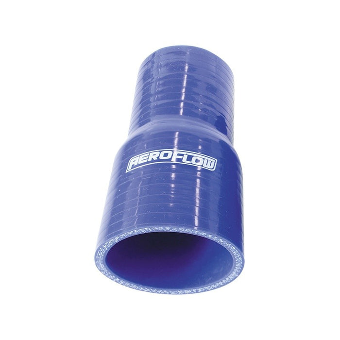 GLOSS BLUE STRAIGHT SILICONE REDUCER / EXPANDER HOSE 2-3/4" (70mm) to 2-1/4" (57mm) I.D