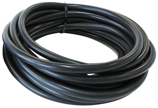 GLOSS BLACK SILICONE VACUUM HOSE 5/32" (4mm) I.D 15M LENGTH