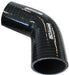 GLOSS BLACK 67° SILICONE ELBOW HOSE 2-1/2" (63mm) I.D