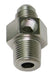 Male NPT to Adapter 1/8" to -4AN with 1/8" Port, Silver Finish 