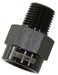 1/8 BSP MALE TO 1/8 NPT FEMALE BLACK    