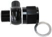 LS CHEVY OIL PRESSURE ADAPTER ALLOWS 1/8 NPT AUX PORT  AF166-05-02BLK