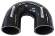 GLOSS BLACK 180° SILICONE ELBOW HOSE 2-1/2" (63mm) I.D  