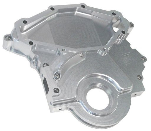 HOLDEN 253-304-308 BILLET TIMING COVER - SILVER