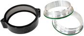 4.0 BILLET INTERCOOLER CLAMPSQUICK CONNECT BLACK CLAMP