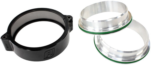 4.0 BILLET INTERCOOLER CLAMPSQUICK CONNECT BLACK CLAMP