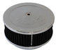 CHROME 6-3/8" x 2-1/2" AIR FILTER ASSEMBLY, 5-1/8"NECK