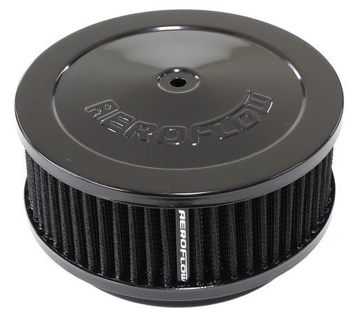 BLACK 6-3/8" x 2-1/2" AIR FILTER ASSEMBLY, 5-1/8"NECK