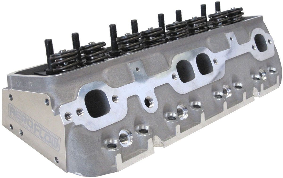 SB CHEV 327-350-400 204cc ALUMINIUM CYLINDER HEADS COMPLETE WITH 67cc CHAMBER (Pair)