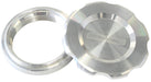 LOW PROFILE BILLET ALUMINIUM FILLER CAP & BUNG - 2" WELD-ON BUNG WITH NATURAL FINISH CAP