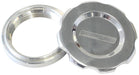 LOW PROFILE BILLET ALUMINIUM FILLER CAP & BUNG - 2" WELD-ON BUNG WITH POLISHED CAP