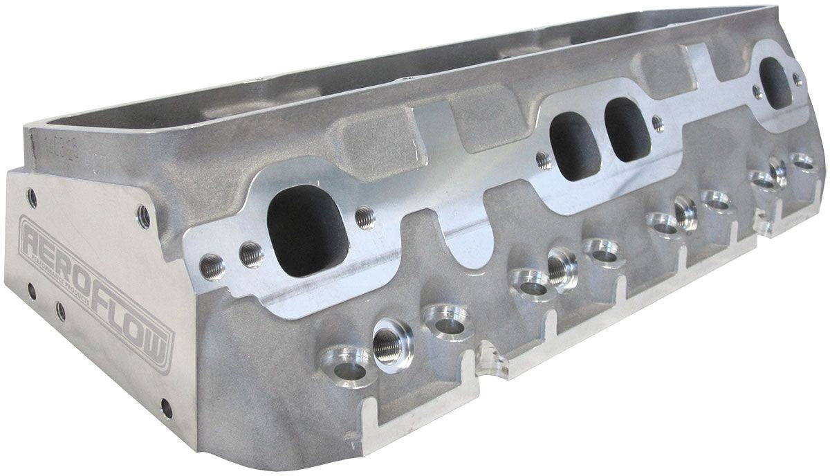 SBC 180cc ALUMINIUM HEADS BARE 2.02"/1.60" VALVES (PAIR)