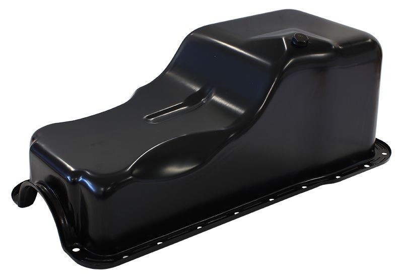 FORD WINDSOR STANDARD REPLACEMENT OIL PAN, BLACK FINISH