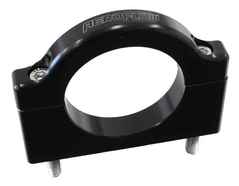 AEROFLOW BILLET BAR MOUNT 1-5/8/41.14MM BLACK  AF6500-1625BLK