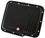 BLACK TRANSMISSION PAN SUIT GM POWERGLIDE, STANDARD DEPTH WITH DRAIN PLUG