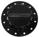 Screw-On Billet Fuel Cell Cap Assembly Black Finish With Bolts & Gasket.