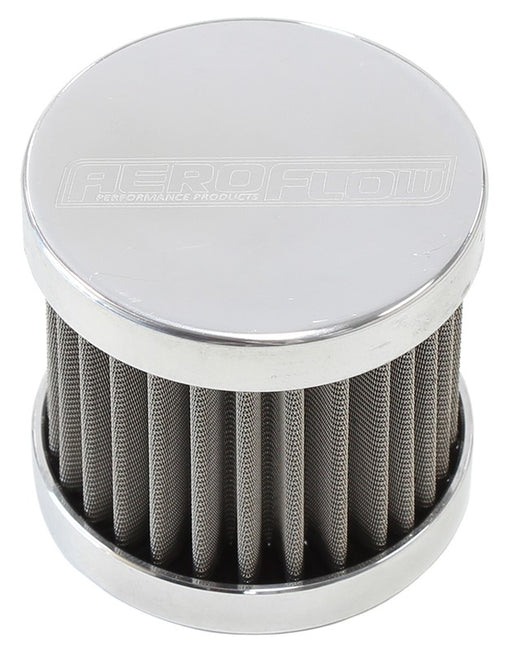 STAINLESS STEEL BILLET BREATHER WITH -6AN FEMALE THREAD