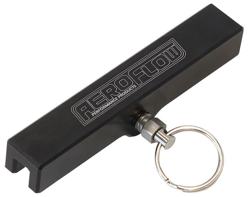 AF3500-1013BLK BILLET THROTTLE STOP - BLACK — Performance Parts Plus