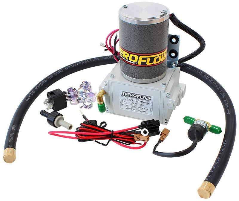 ELECTRIC VACUUM PUMP KIT 12 VOLT TWIN PISTON