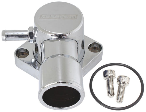 BILLET ALUMINIUM SWIVEL THERMOSTAT HOUSING - CHROME