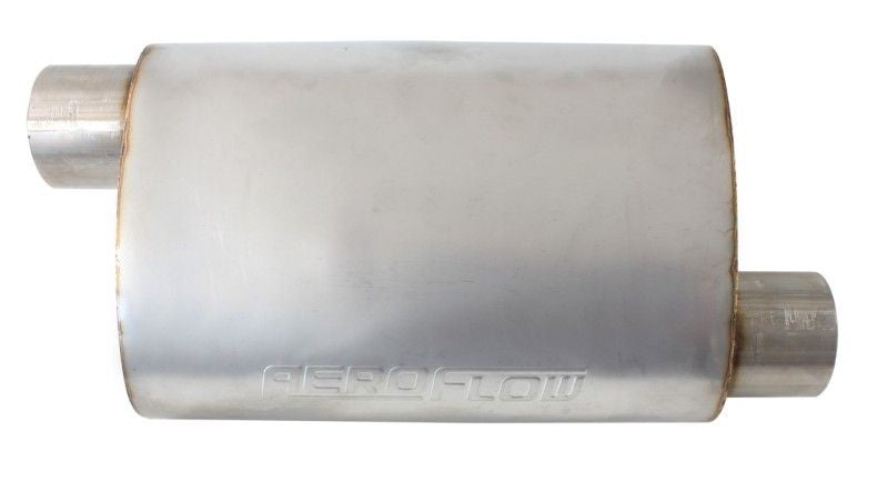 5500 Series Stainless Steel 3" Offset/Offset Muffler