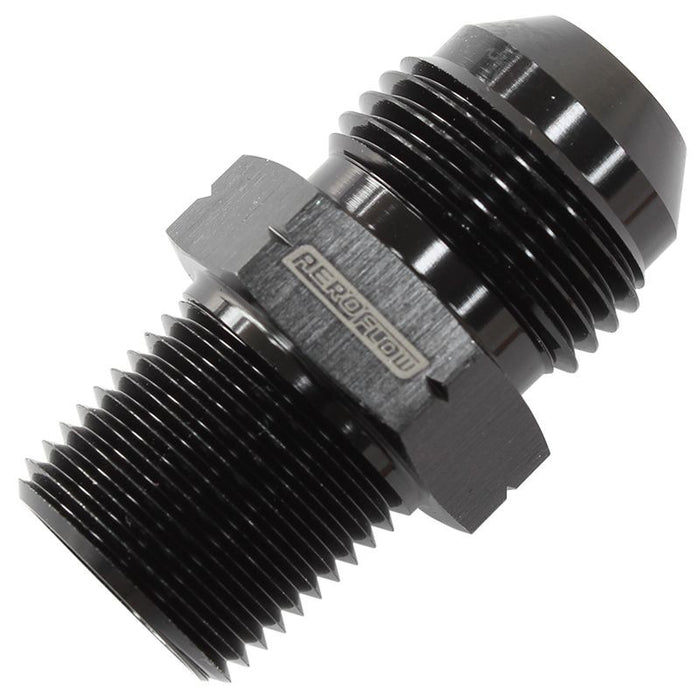 3/8 BSP TAPERED TO -10AN BRITISH STD PIPE TAPERED AF757-10BLK  