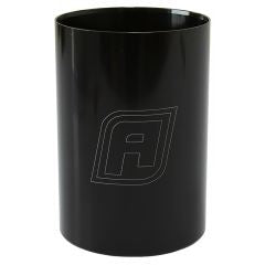 SPRINT CAR SHOCK BUMP CUP BLACK MACHINED FROM 6061