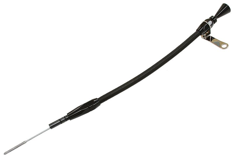 Stainless Steel Flexible Engine Dipstick - Black, Suit Holden V8 (HQ & Torana)