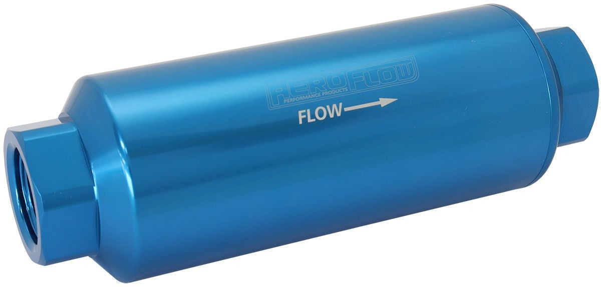 AEROFLOW 10 MICRON PRO FILTER - BLUE -12 ORB PORTS — Performance Parts Plus
