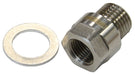 M12X1.25 PIPE REDUCE TO F/MALE1/8 NPT STAINLESS STEEL AF912-M12-01SS
