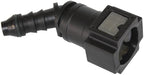 PUSH ON 5/16 EFI FITTING TO 5/16 / 7.94MM BARB 45 DEGREE