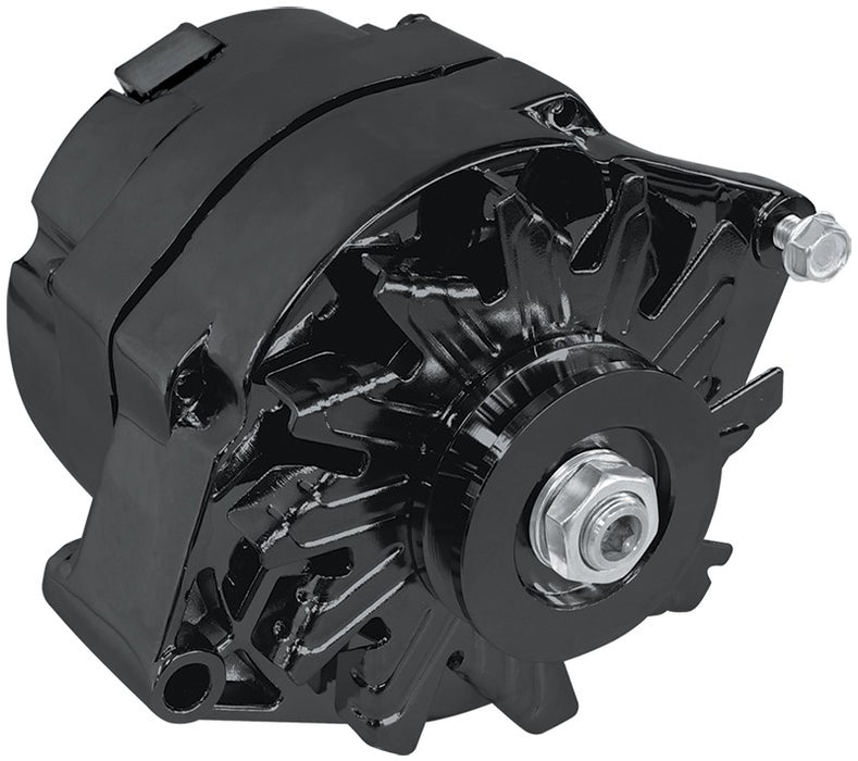 140AMP CHEV STYLE 1-WIRE ALTERNATOR - BLACK