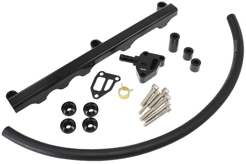 NISSAN S14 & S15 , SR20 BILLET EFI FUEL RAIL KIT - BLACK