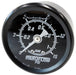 1-1/2" 15 PSI LIQUID FILLED PRESSURE GAUGE BLACK FACE WHITE POINTER