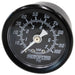 1-1/2" 100 PSI PRESSURE GAUGE BLACK FACE WHITE POINTER