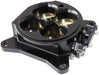 BILLET ALUMINIUM 4 BARREL 1375cfm THROTTLE BODY - BLACK FINISH