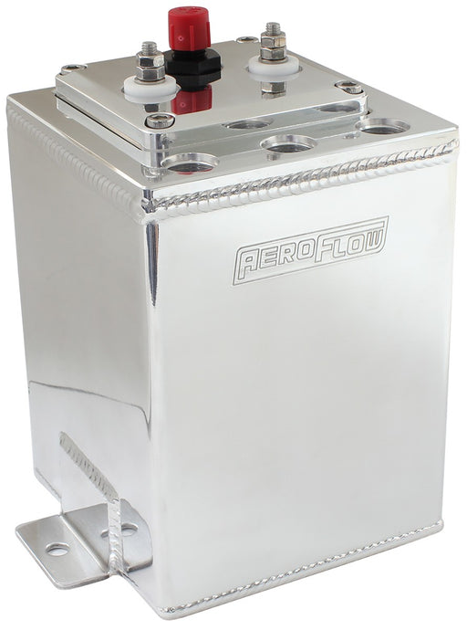 TRIPLE EFI PUMP COMPACT SURGE TANK, 7L CAPACITY - POLISHED