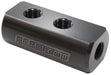 Compact Distribution Block, 1 In 4 Out, All Ports 1/8" NPT, Black Finish