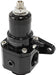 CARBURETOR / EFI 3-PORT 800hp BILLET BYPASS FUEL PRESSURE REGULATOR, 3-60psi ADJUSTABLE - BLACK