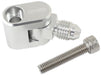 SINGLE SWIVEL WATER CROSS-OVER ADAPTER - SILVER