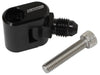 SINGLE SWIVEL WATER CROSS-OVER ADAPTER - BLACK