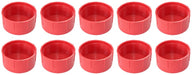 FEMALE PLASTIC BLOCK OFF CAPS / PLUGS -10AN