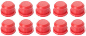 MALE PLASTIC BLOCK OFF CAPS / PLUGS -10AN