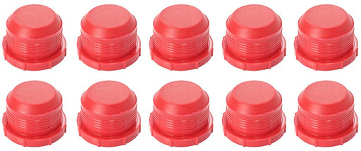 MALE PLASTIC BLOCK OFF CAPS / PLUGS -8AN