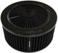 BLACK FULL FLOW 9" x 4" AIR FILTER ASSEMBLY FLAT BASE, 7-5/16" NECK