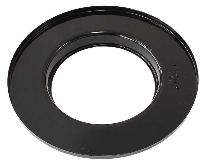 14 AIR CLEANER BASE ONLY FLAT BASE BLACK 7-5/16 