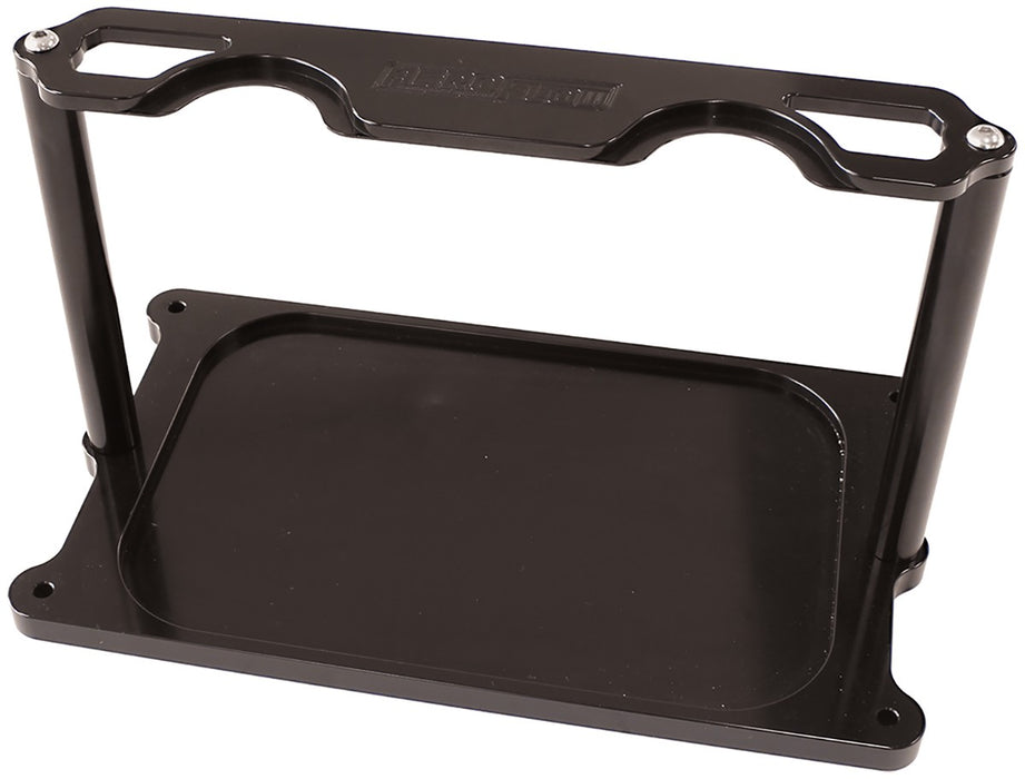 BILLET ALLOY OPTIMA BATTERY TRAY - BLACK