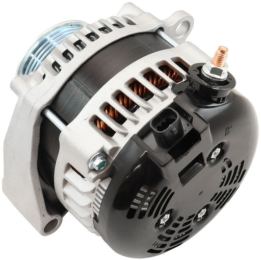 AF4074-2000-Aeroflow GM LS High Output Alternator - Raw Finish 