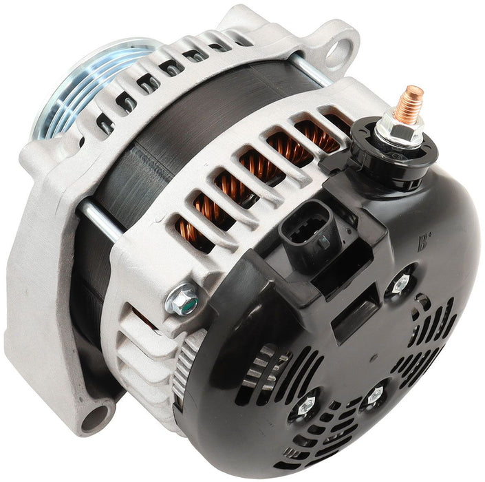 AF4074-2000-Aeroflow GM LS High Output Alternator - Raw Finish 