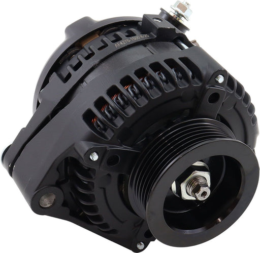 AF4276-1500 - AEROFLOW 170 AMP HIGH OUTPUT ALTERNATOR BLACK FITS TOYOTA 1JZ 2JZ 